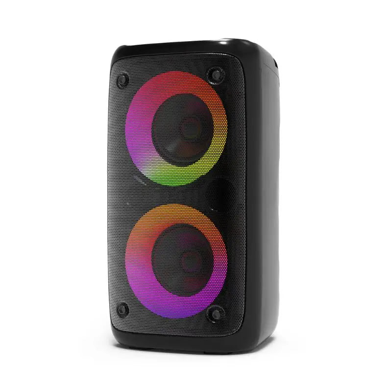 Caixa de som Bluetooth Potente Multimídia com LED RGB Subwoofer TWS Estéreo sem fio XDG-96